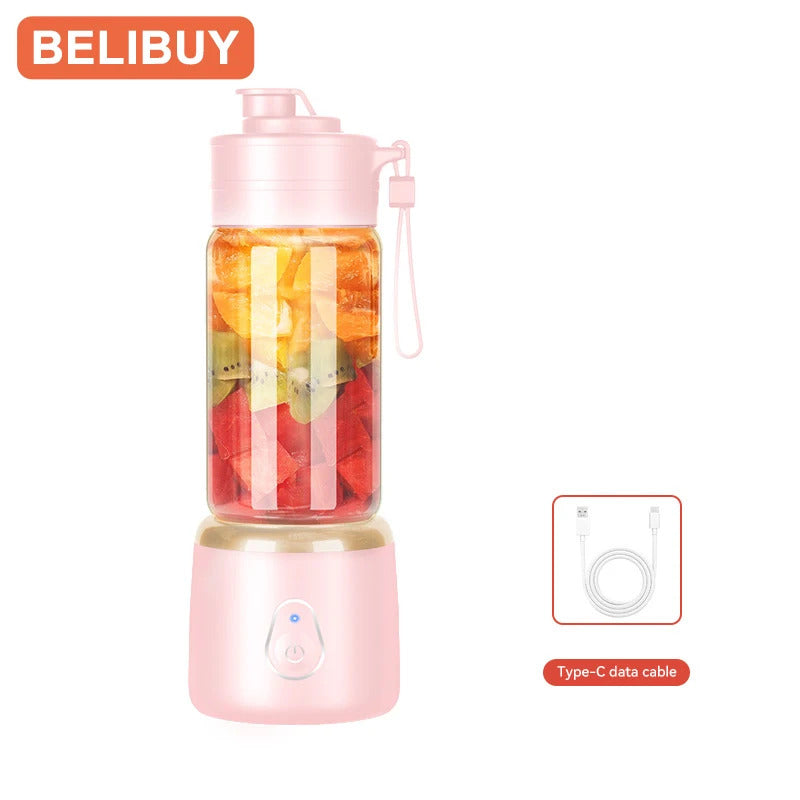 Portable Electric Juicer USB Charging Orange Lemon Fruit Blender Mini Household Juice Squeezer Mixer Citrus Juicer for Travel