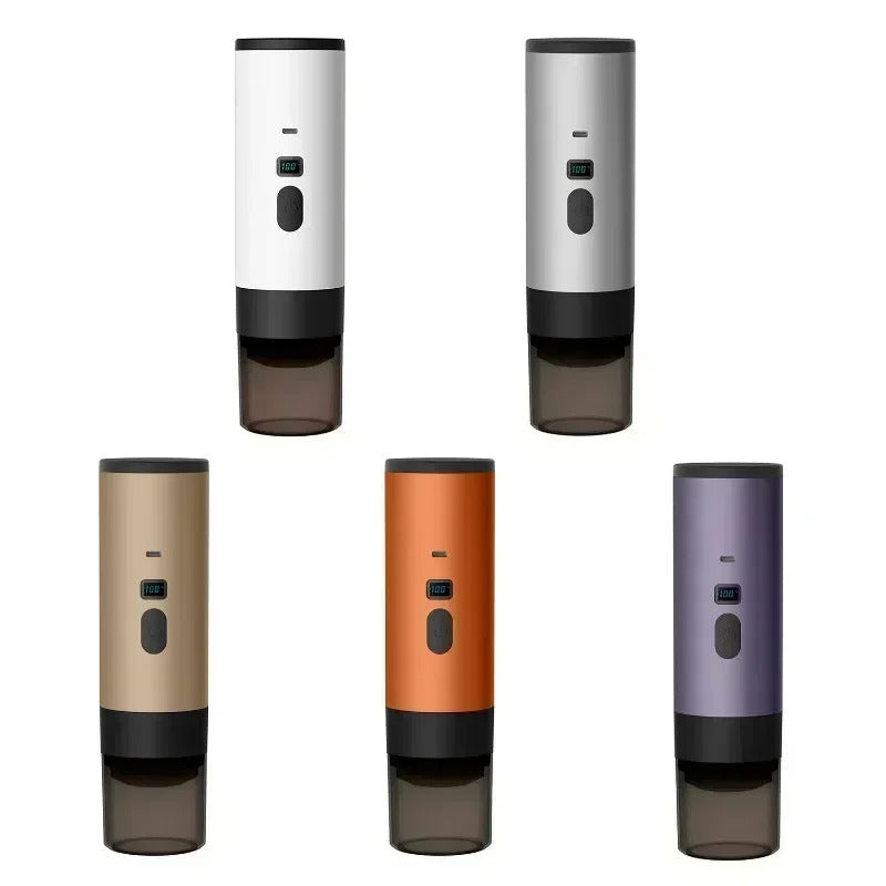 Wireless Electric Portable Espresso Coffee Machine for Car and Family Camping Coffee Machine Capsule Powder Travel