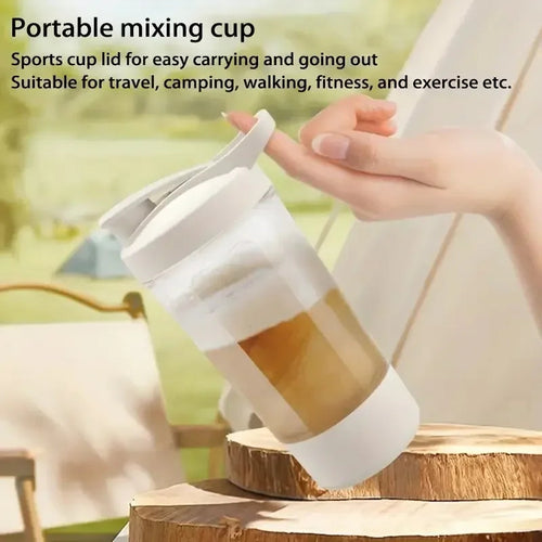 1 USB charging automatic mixing cup - suitable for cocoa milk, latte coffee, and protein powder, suitable for various scenarios