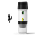 Portable Coffee Machine for Car Home Travel 3 in 1 Cordless Electric Coffee Maker Work With Capsule and Ground Coffee Mini Cold