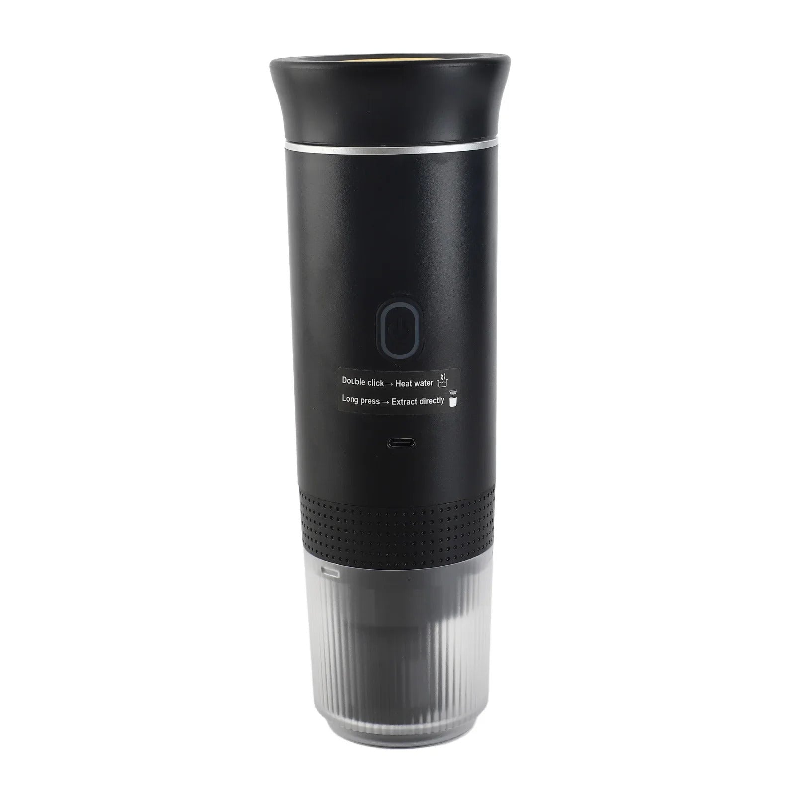 15Bar Mini Portable Coffee Machine for Car Home Travel 3 in 1 Cordless Electric Coffee Maker Work With Capsule and Ground Coffee