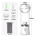Foombthe Portable Blender Electric Juicer 500ML Fruit Mixers USB Rechargeable Smoothie Mini Blender Multifunction Juice Maker