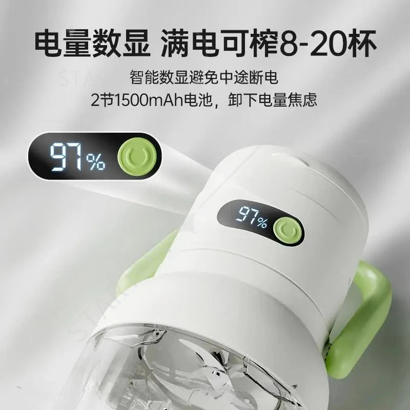 portable fully automatic multi-function charging juicer cup portable