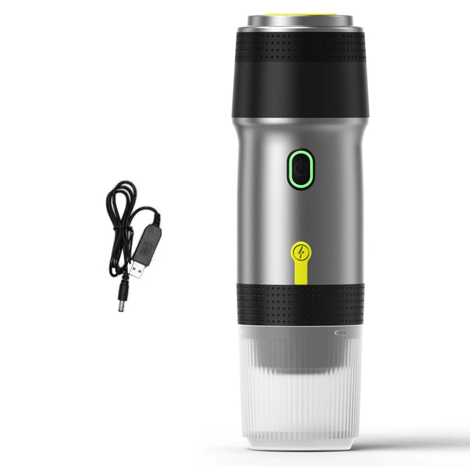 Portable Coffee Machine for Car Home Travel 3 in 1 Cordless Electric Coffee Maker Work With Capsule and Ground Coffee Mini Cold