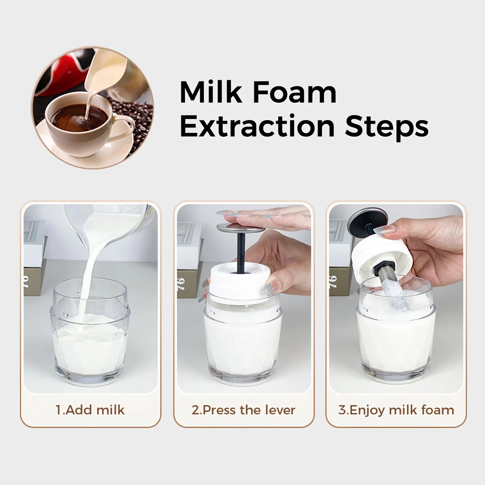 3 In1 Portable Coffee Machine Hot/Cold Water Manual Espresso Maker For Capsule & Ground Hand Press Brewer hiking Travel