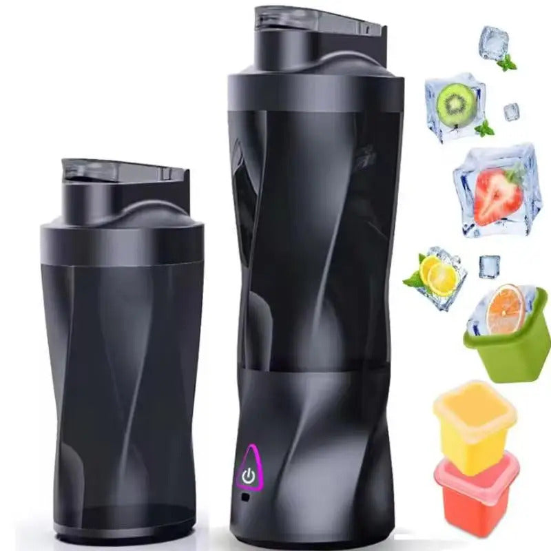 2025 new portable electric wireless juicer USB charging 700ml large-capacity large household juicer Fruit sctional 700ML Blender