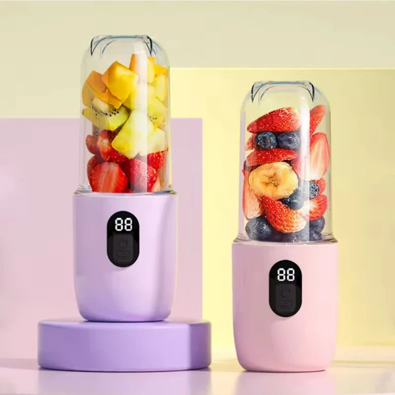 USB Rechargeable Portable Blender Cordless Mini Juicer Mixer for Smoothies Protein Shakes Travel Sports Bottle Juicer Cup