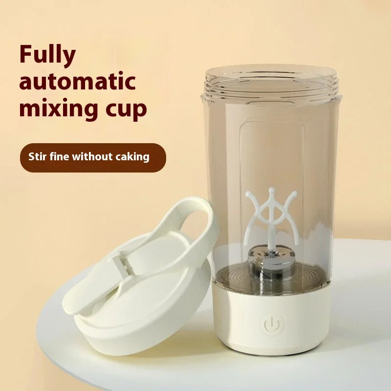1 USB charging automatic mixing cup - suitable for cocoa milk, latte coffee, and protein powder, suitable for various scenarios